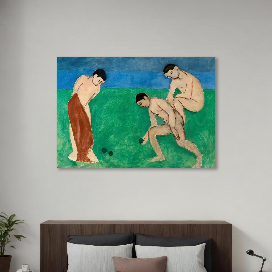 Playing Bocce, Matisse-Inspired Room Decor - Image 4