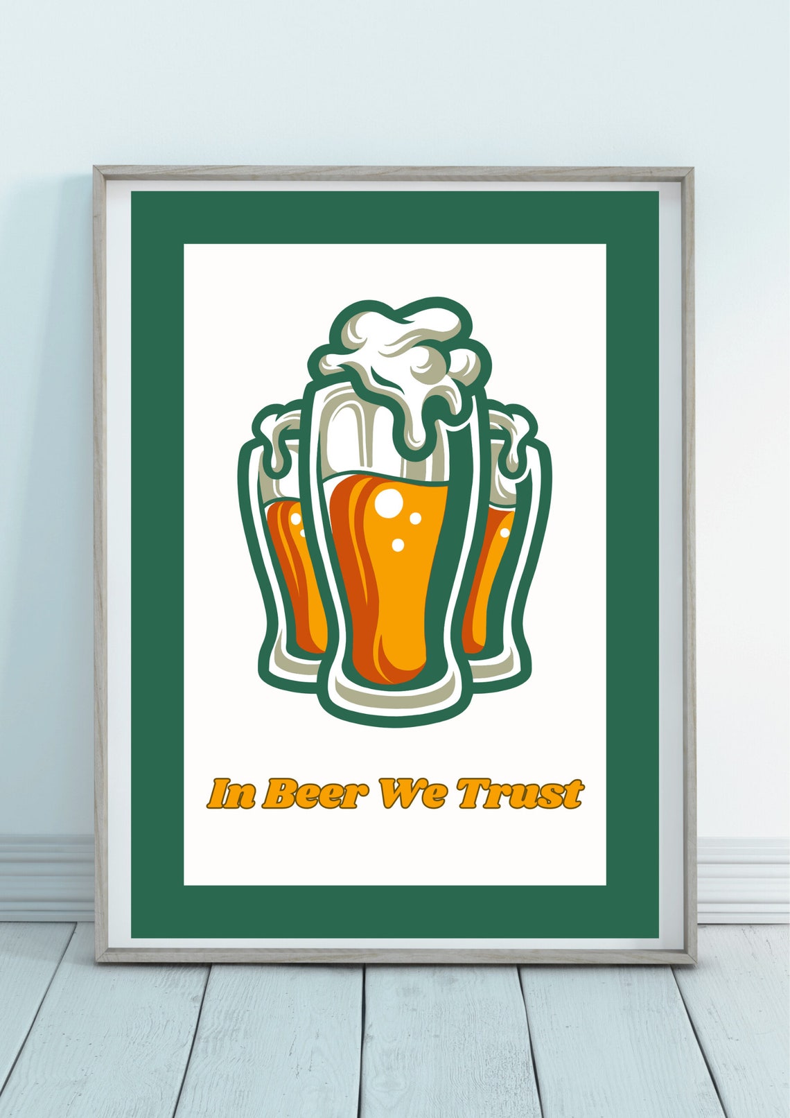 Beer Poster, Bar Decor - Image 3