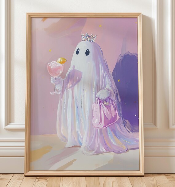 Coquette Cocktail Poster Print, Glam Wall Art