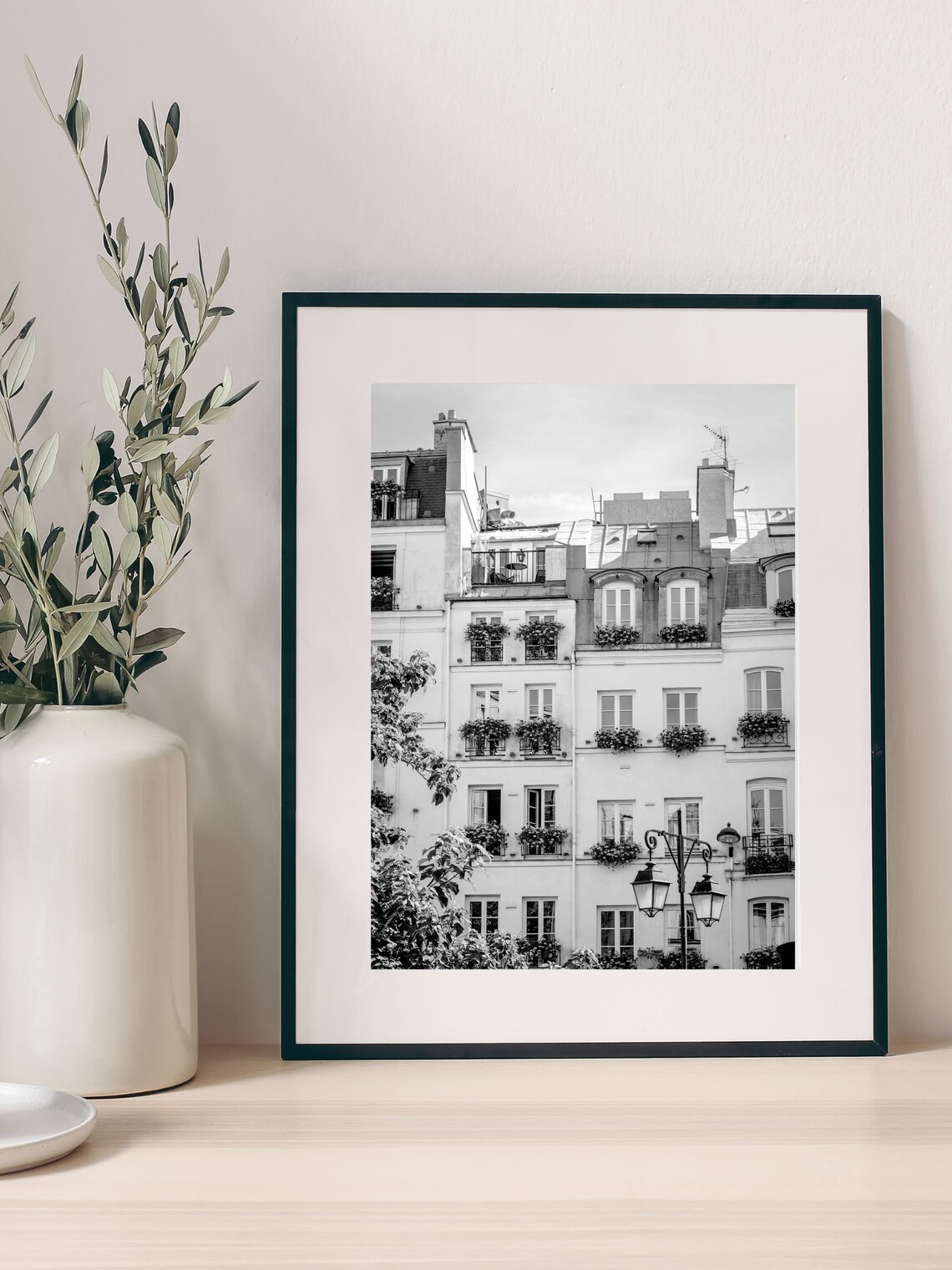 Paris Architecture Art Print, Black And White Travel - Image 5