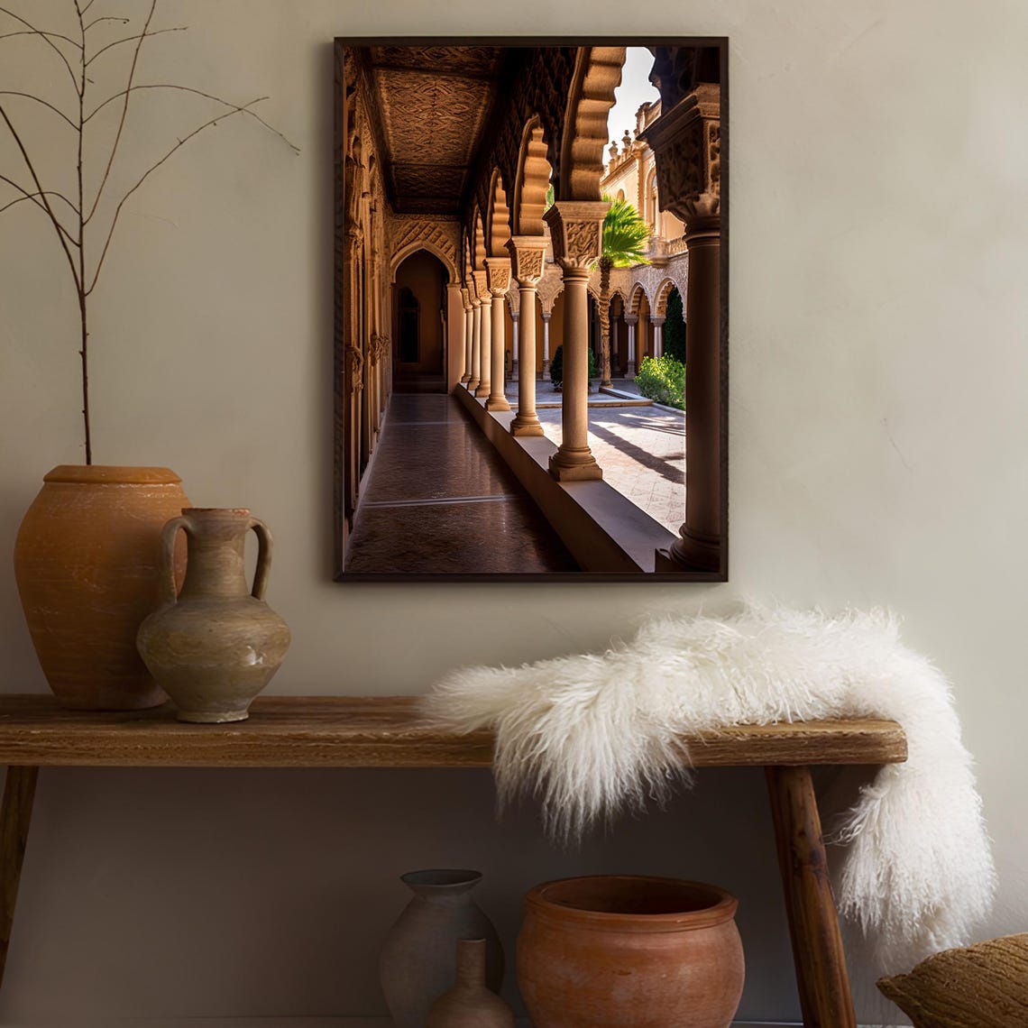 Seville Print Seville Poster Spain Print Andalusia Poster Seville Travel Poster Plaza Espana Print Seville Gift Spain - Image 2