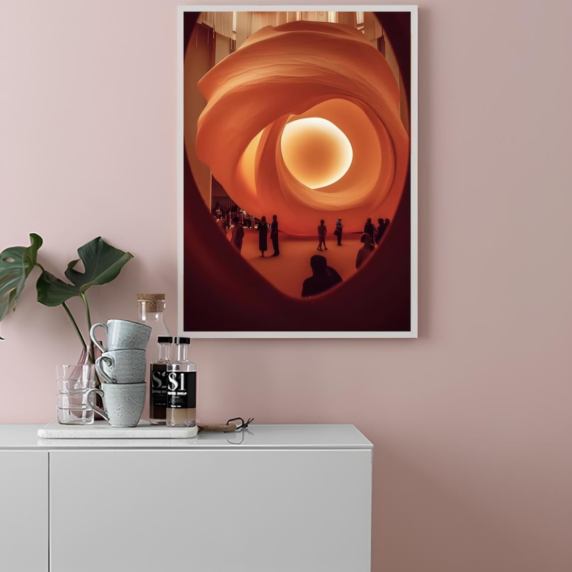 Sun Print Energy Aura, Autumn Poster - Image 2