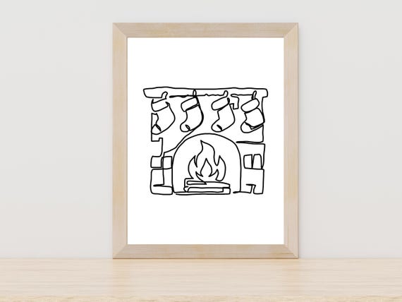 Chimney Line Art