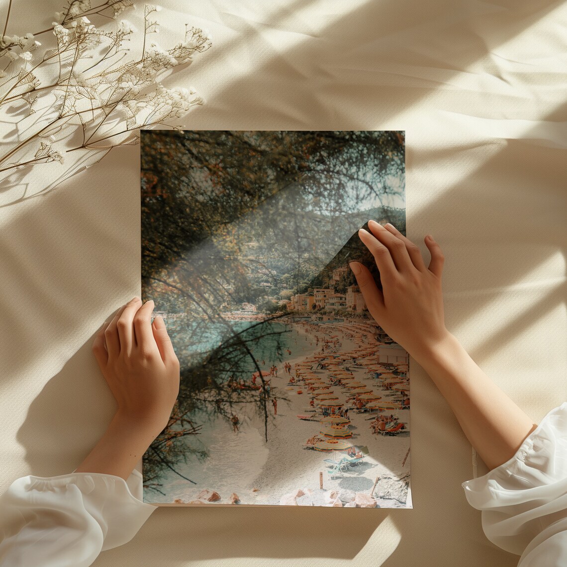 Cinque Terre Beach Poster, Italian Riviera Summer Aesthetic - Image 3