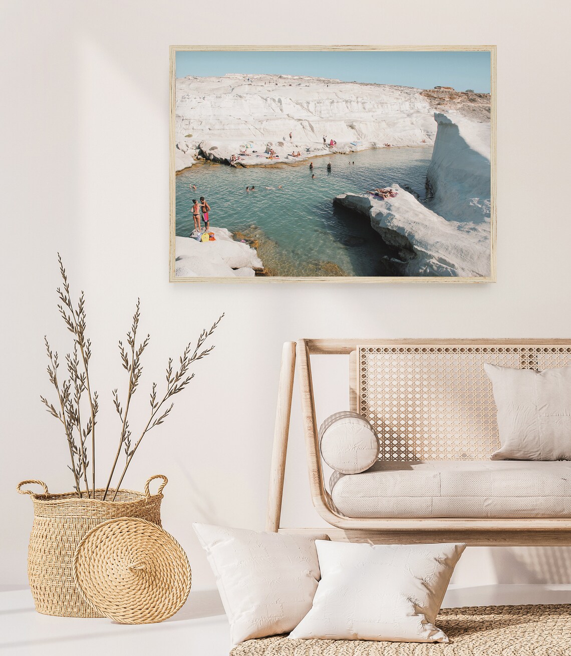 Milos Beach Greek Island Travel Poster Art Print - Image 4