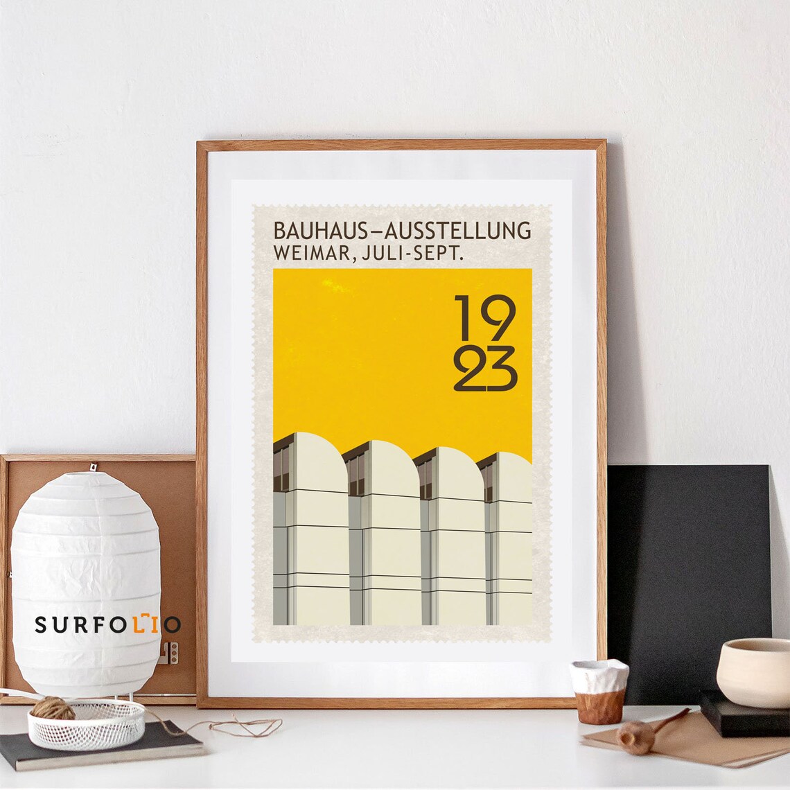 Bauhaus Archive Berlin, Modern Building Art Print