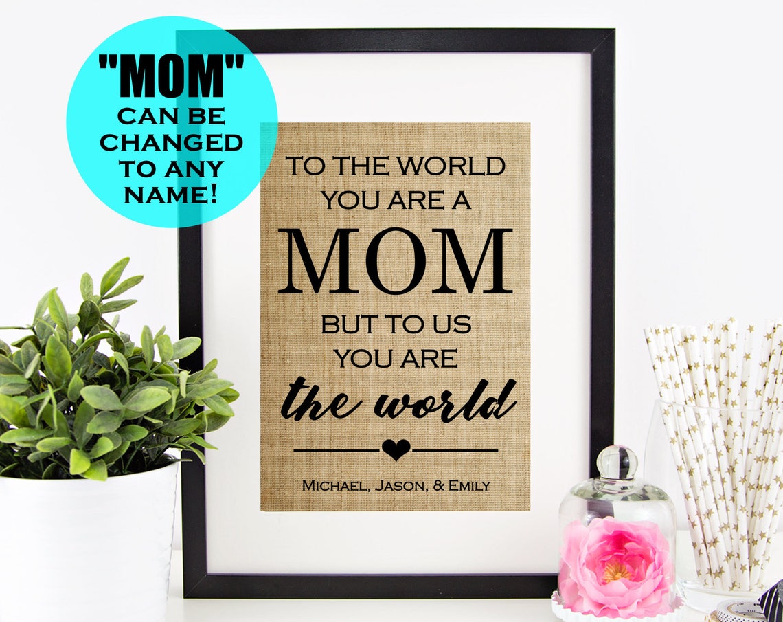 Personalized Gifts For Mom From Daughter Christmas Gifts For Mom From Son Mom Gift Christmas Gifts For Women Wife Christmas Gift For Her