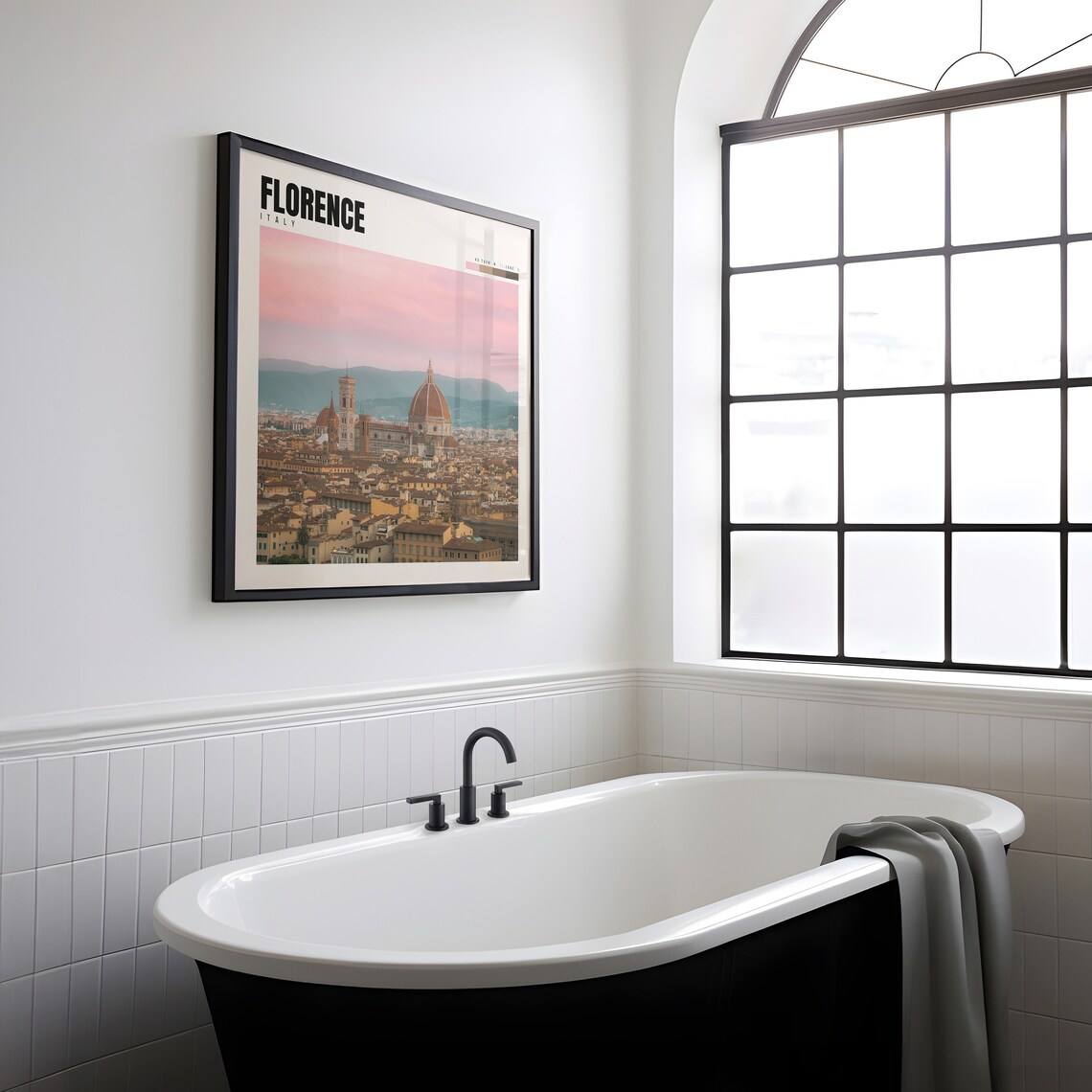 Florence Italy Travel Poster, Europe Wall Art - Image 2