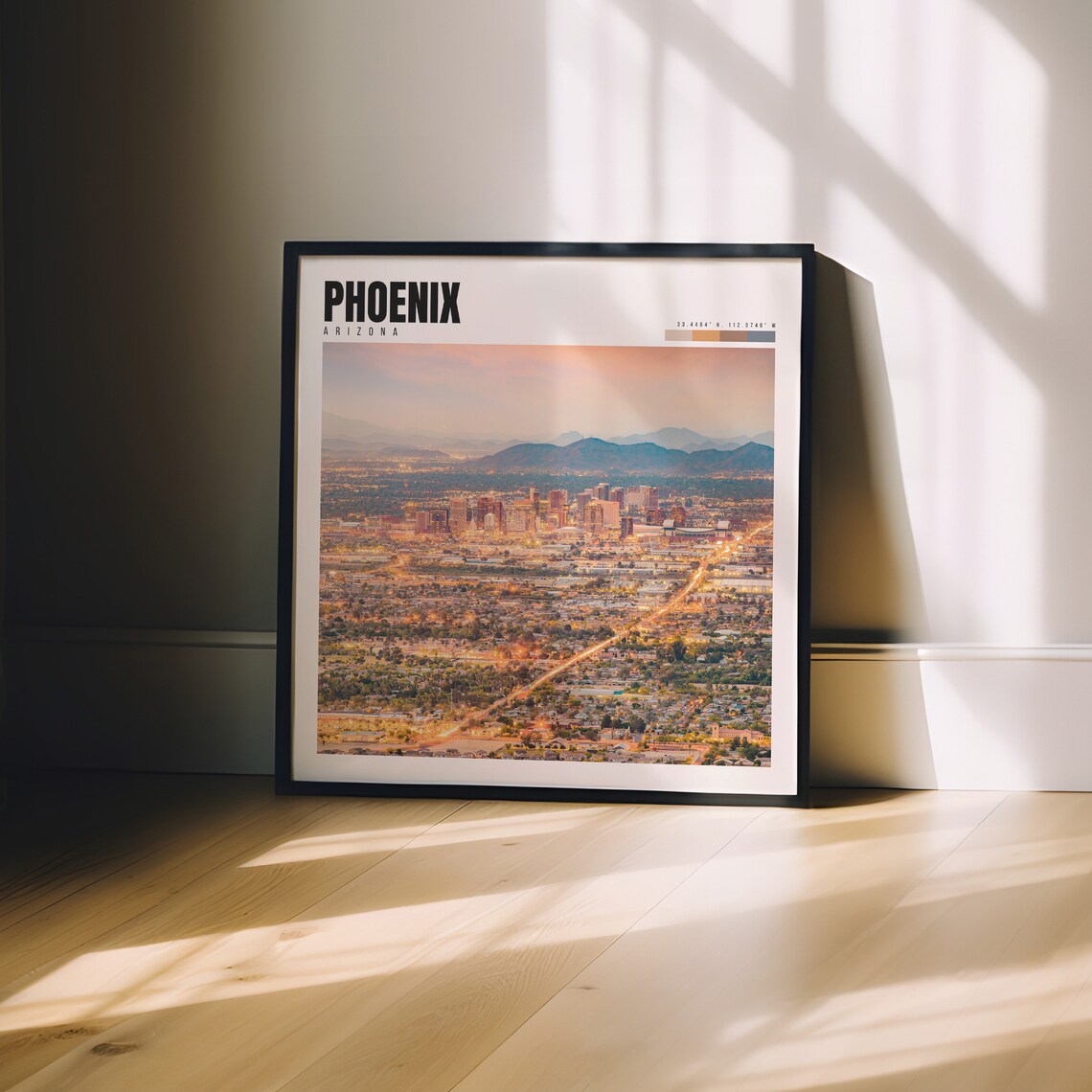 Phoenix Arizona Travel Poster, Phoenix Decor - Image 3