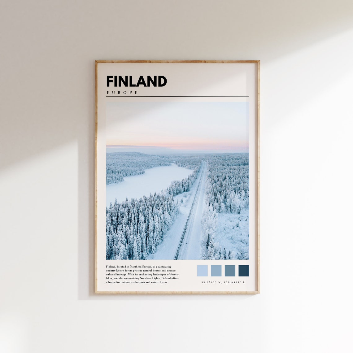 Finland Print Finland Poster Finland Europe Finland Travel Wall Art Finland Photography Finland Picture Finland Decor P 074