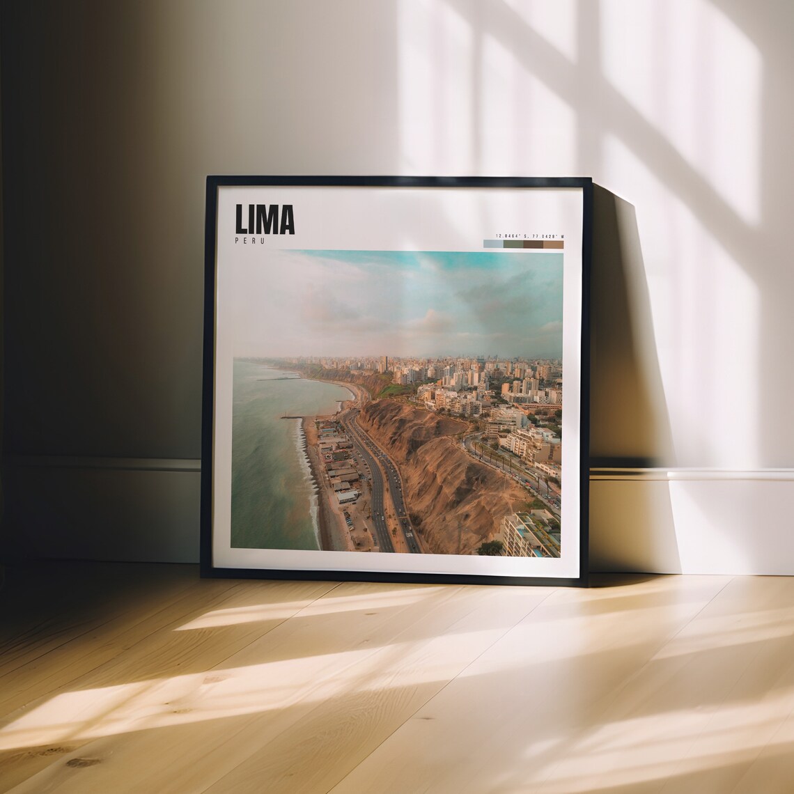 Lima Peru Travel Poster, City Photography Print - Image 3