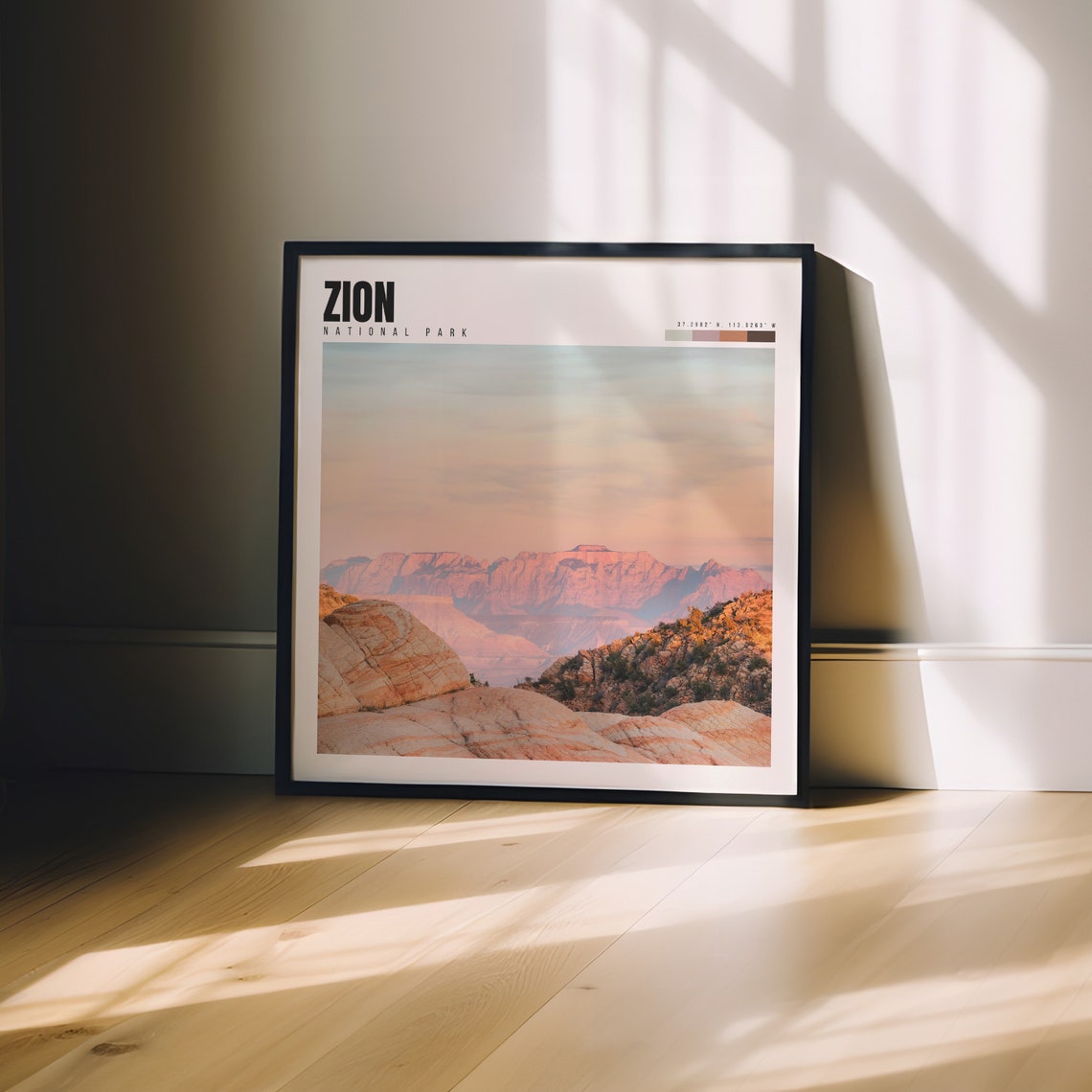 Zion National Park Print Zion Photography Zion Wall Art Zion Poster Zion Photo Utah Photography Utah Decor Gift P 203 - Image 3