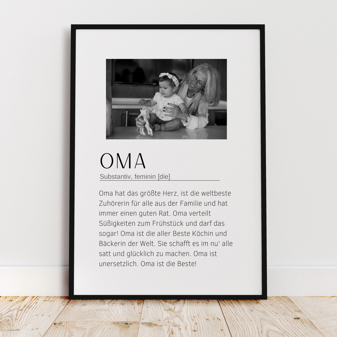 Personalized Grandchildren Gift Print, Thank You Memories