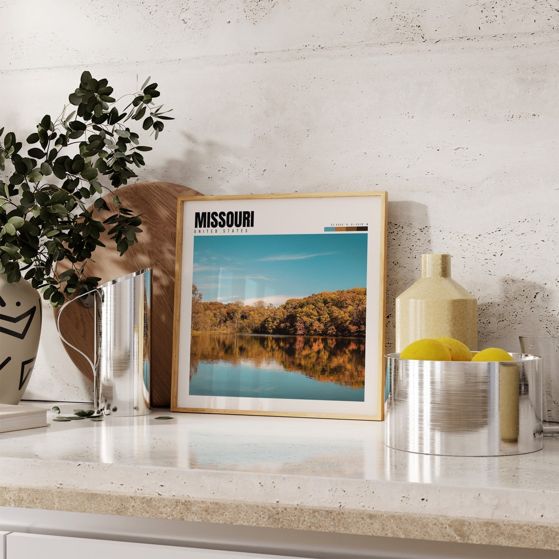Missouri Print Missouri Wall Art Missouri Photo Missouri Poster Missouri Decor Missouri Artwork Missouri Photo P 018 - Image 4