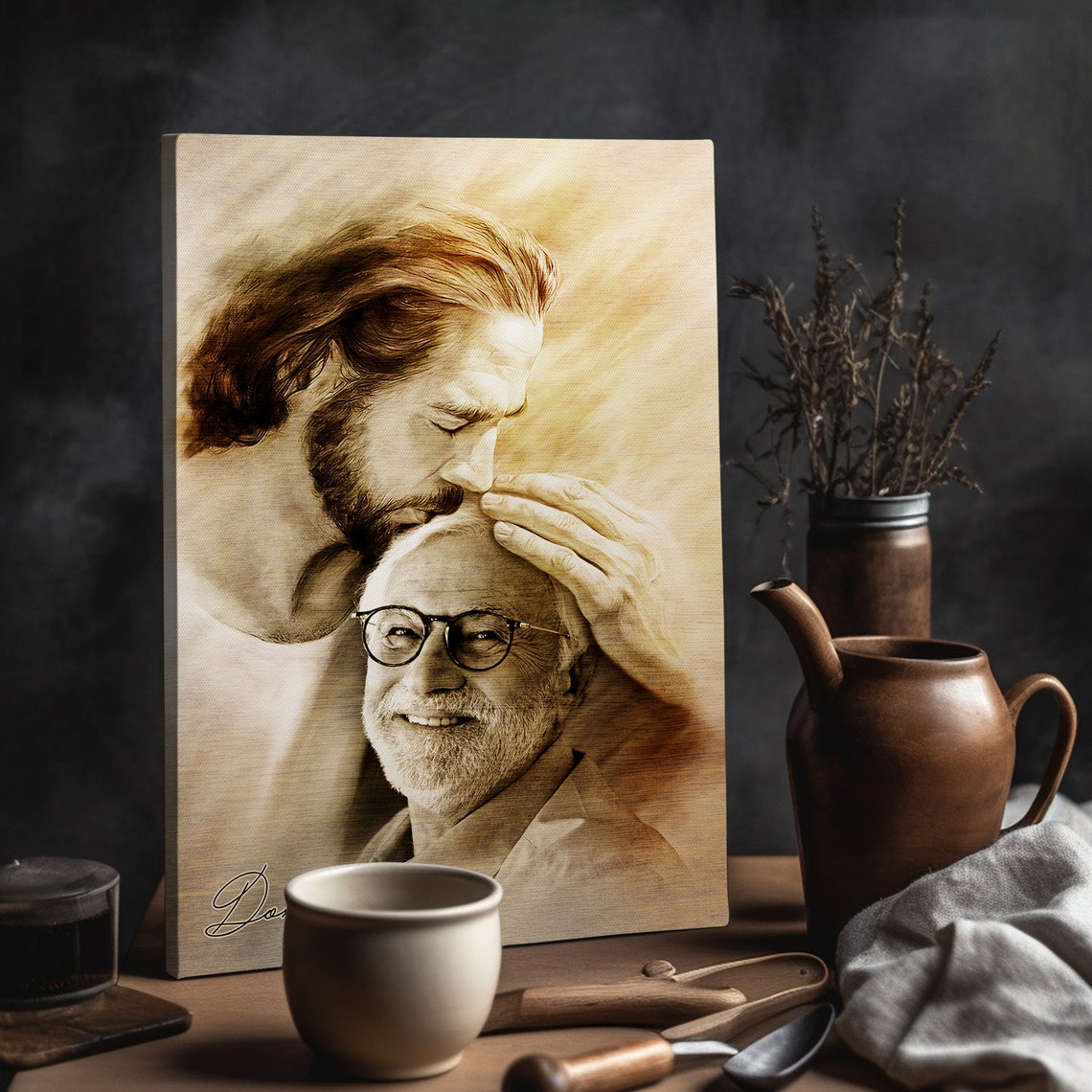 Files Personalized Your Father Safe In The Arms Of God Mother Safe In Jesuss Arms Jesus And Loss Of Father Loss Of Mother - Image 4