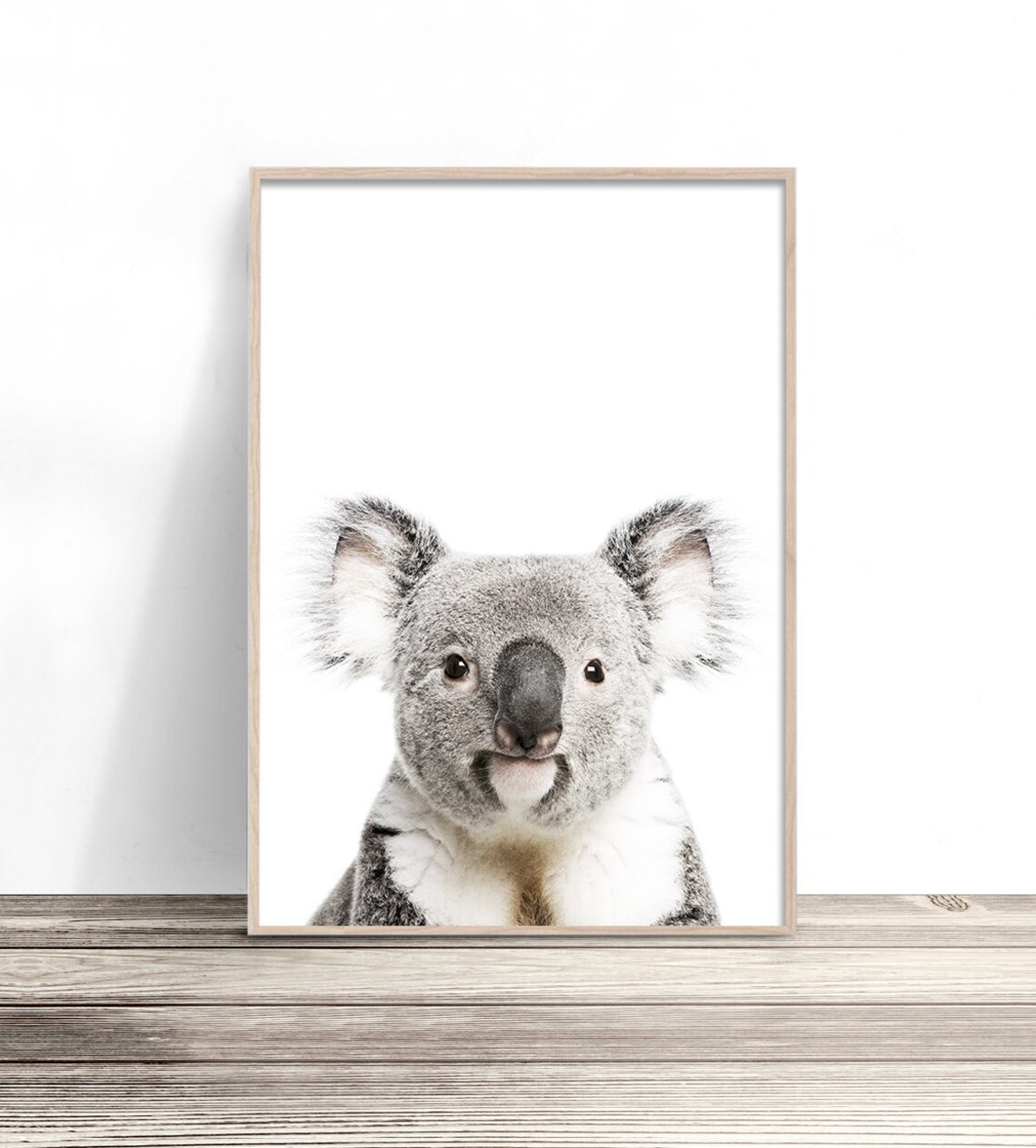Koala Art Print, Australian Native Wall Art