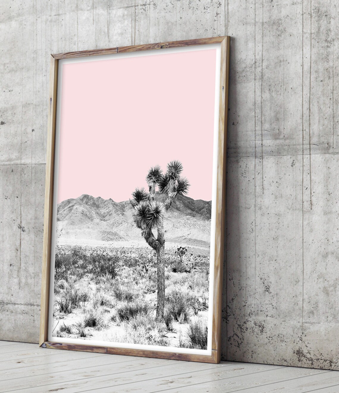 Joshua Tree Desert Photography Boho Art Print - Image 3