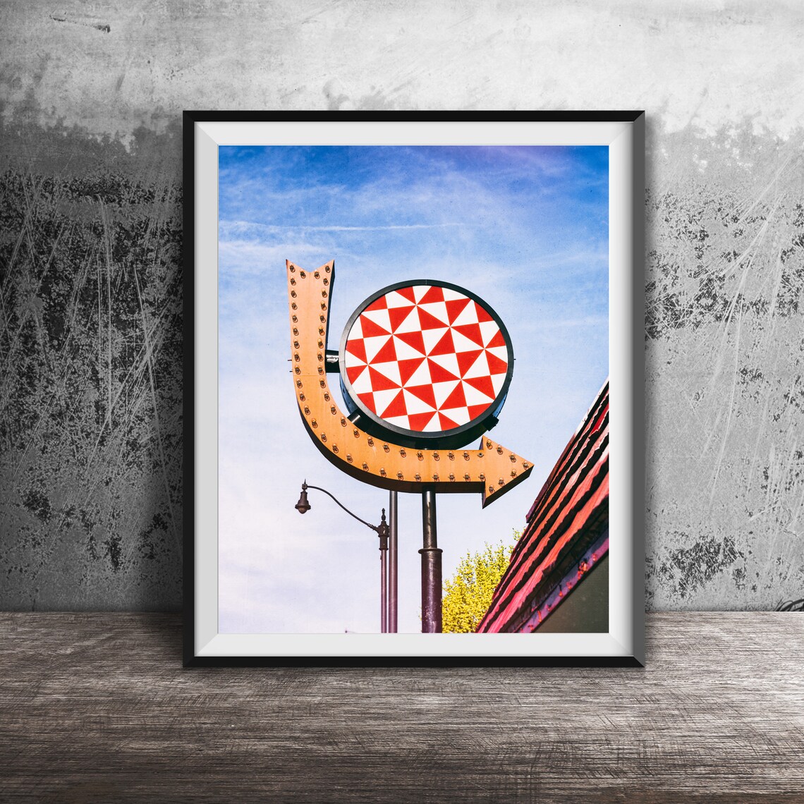 Parsons Chicken Fish Chicago Sign, Travel Poster