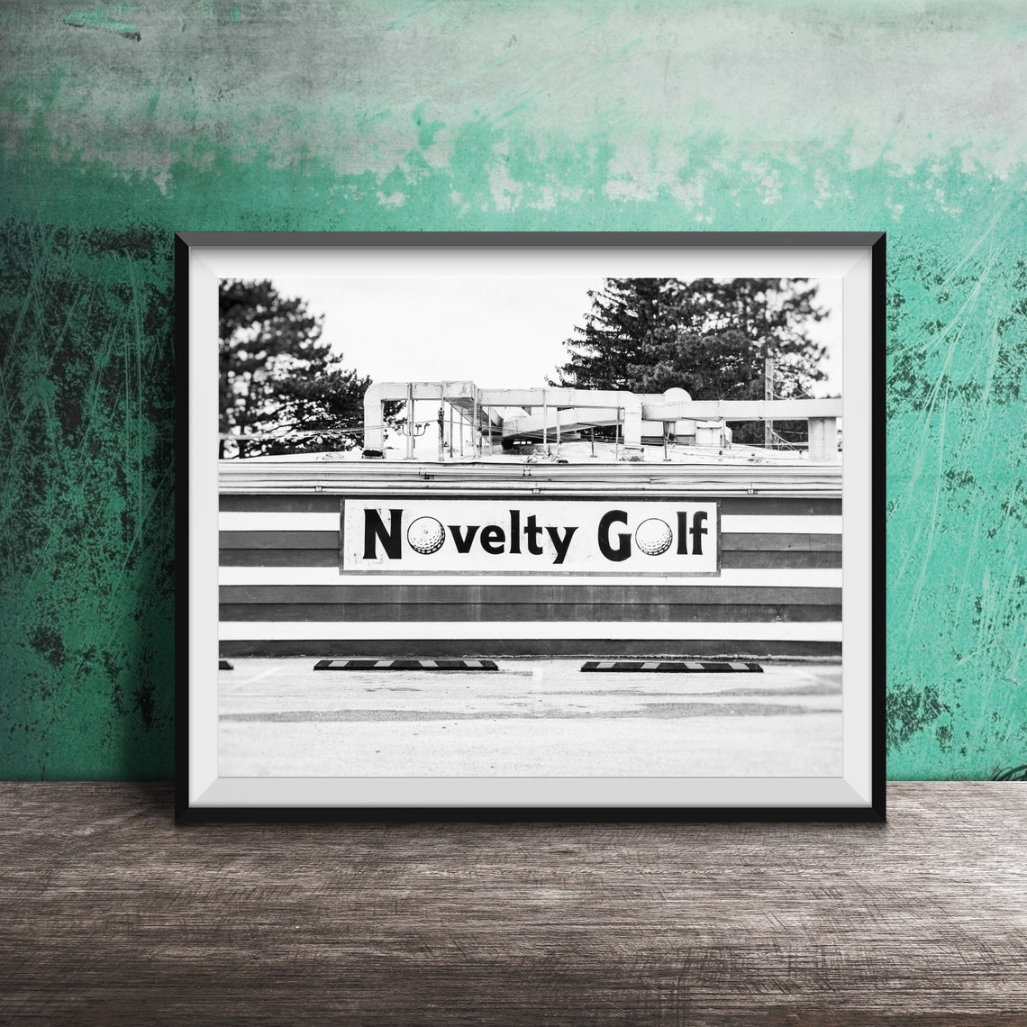 Novelty Golf Original Wall Art Photo Modern Photography Unframed Decor Ready To Frame Office Art - Image 2
