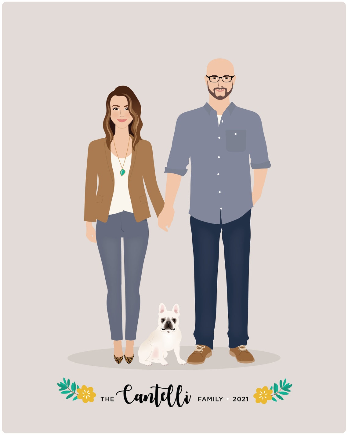 Custom Family Portrait - Image 5