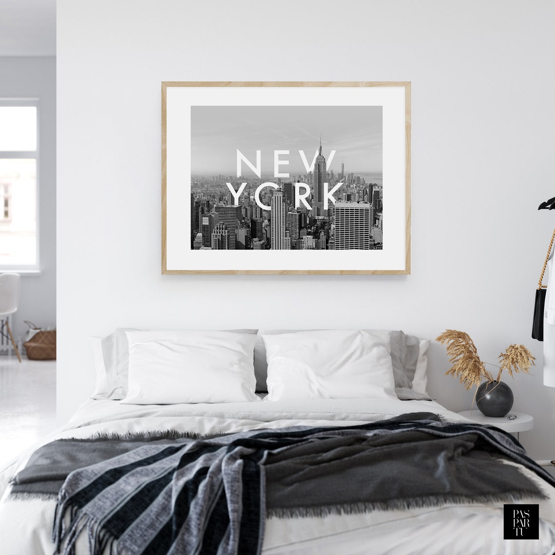 New York City Skyline, Modern Wall Art