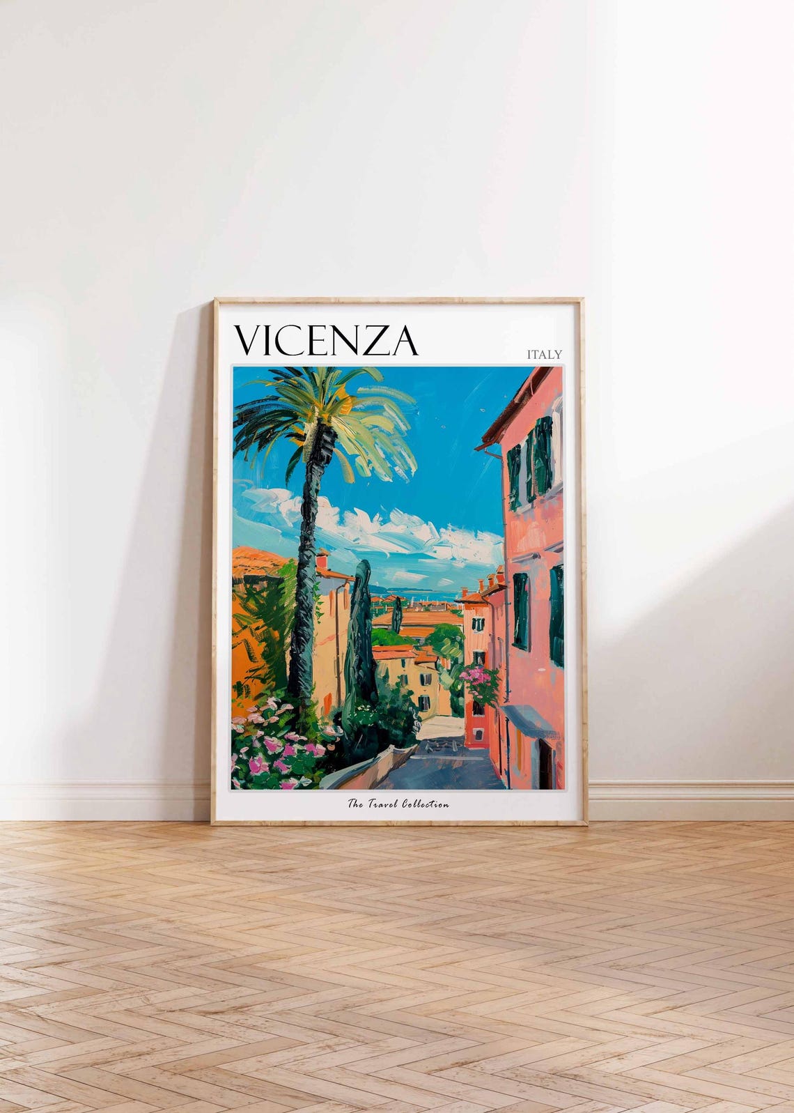 Vicenza Poster Italian Travel Print Vicenza Travel Art Vicenza Wall Art Italian Travel Vicenza Home Decor Vicenza Travel Gift - Image 2