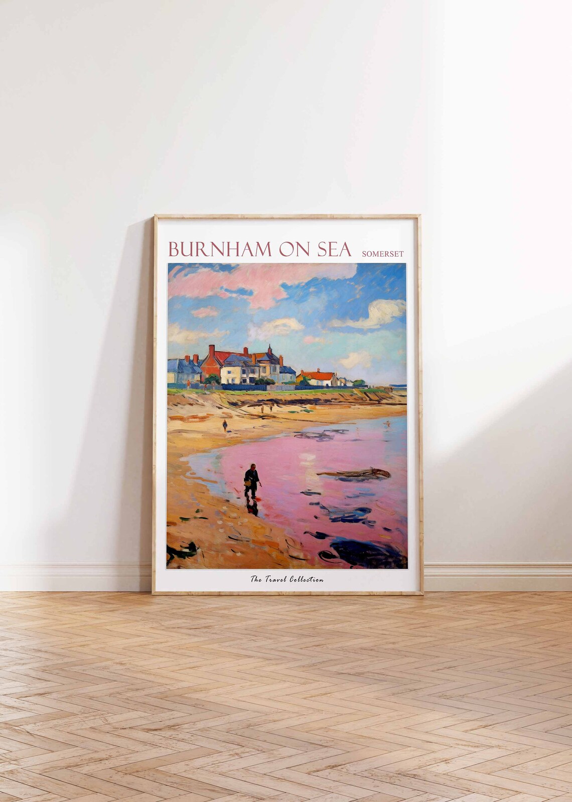 Burnham On Sea Travel Poster, Somerset Coast Print - Image 3