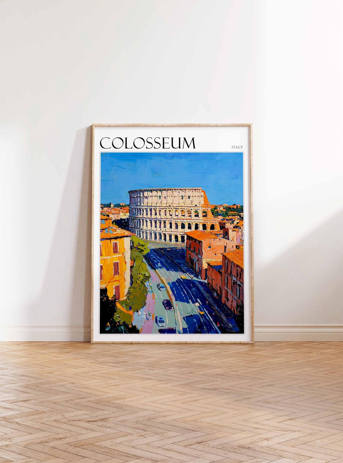 Colosseum Poster Colosseum Travel Print Italy Wall Art Italian Travel Print Italian Decor Italian Gift Colosseum Wall Art - Image 3