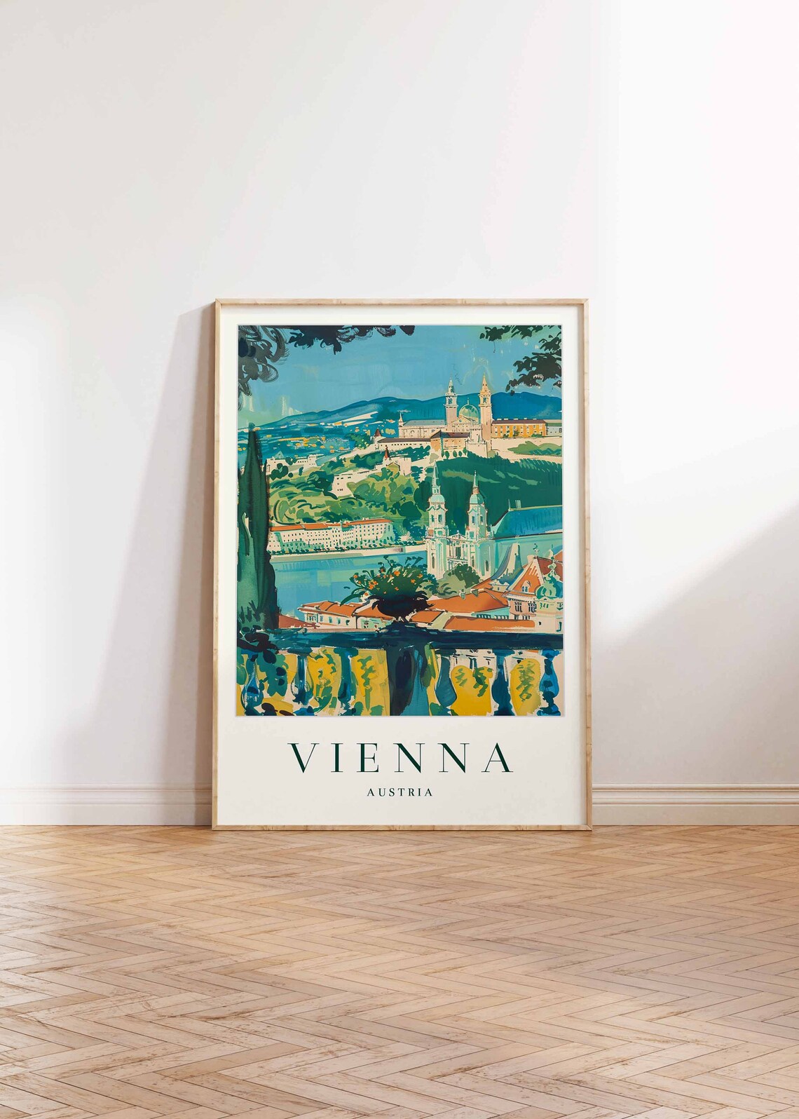 Vienna Travel Poster, Austria Wall Art Print - Image 2