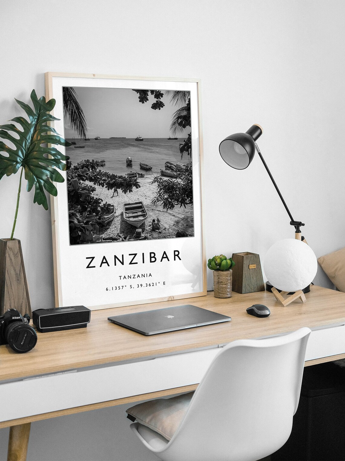 Zanzibar Travel Poster, Tanzania Travel Art - Image 2