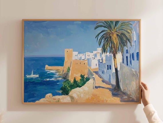 Algeria Poster Africa Travel Print Algerian Wall Art North Decor Sahara Gift