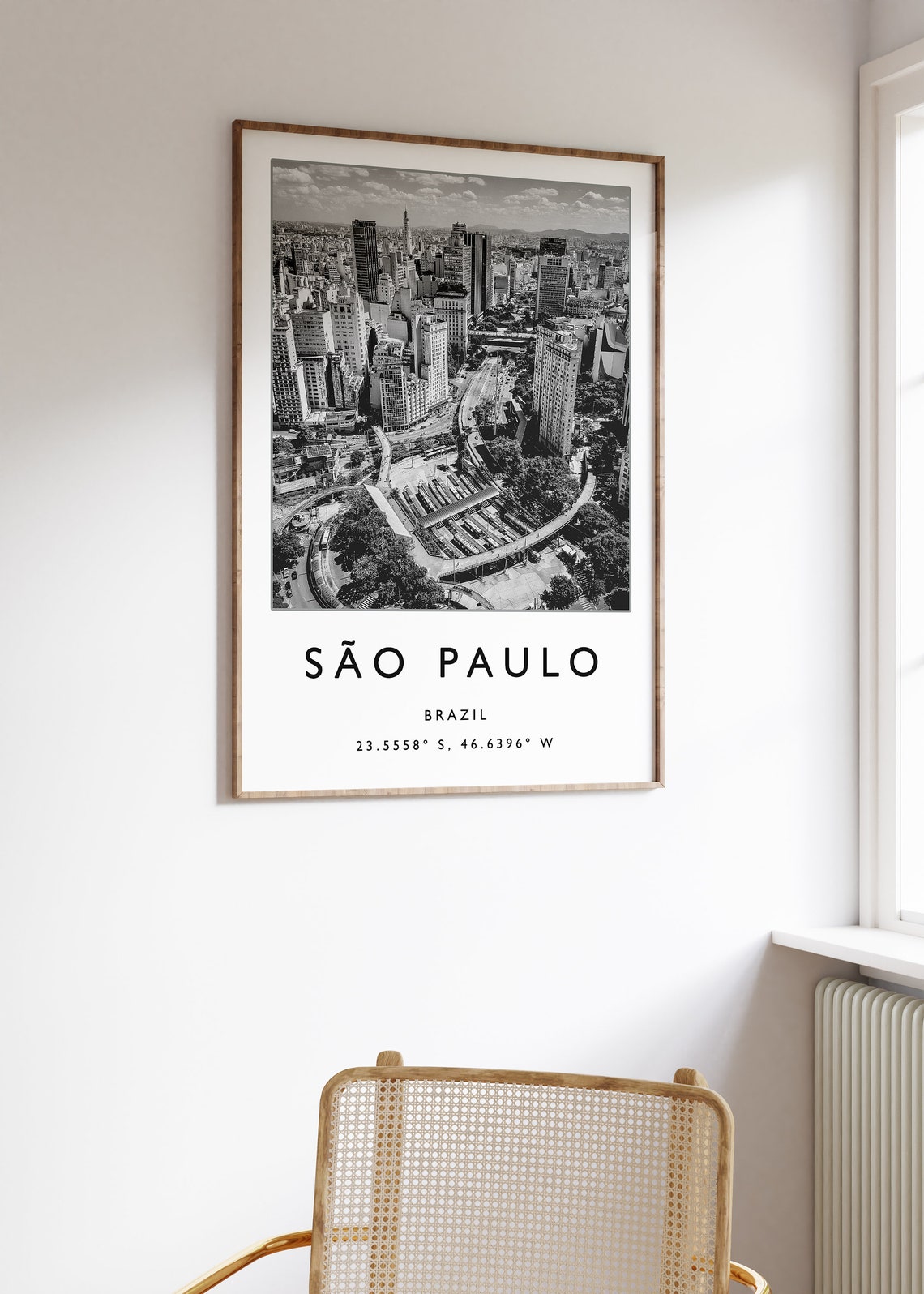 Sao Paulo Poster Sao Paulo Travel Print Brazil Travel Poster Travel Decor Minimalist Travel Poster Travel Gift A1a2a3a4 - Image 3