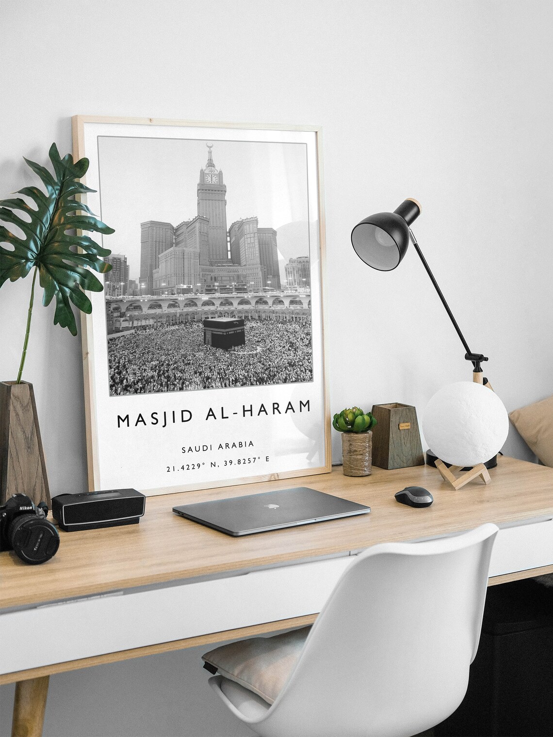 Masjid Al Haram Mosque Saudi Arabia Travel Poster - Image 2