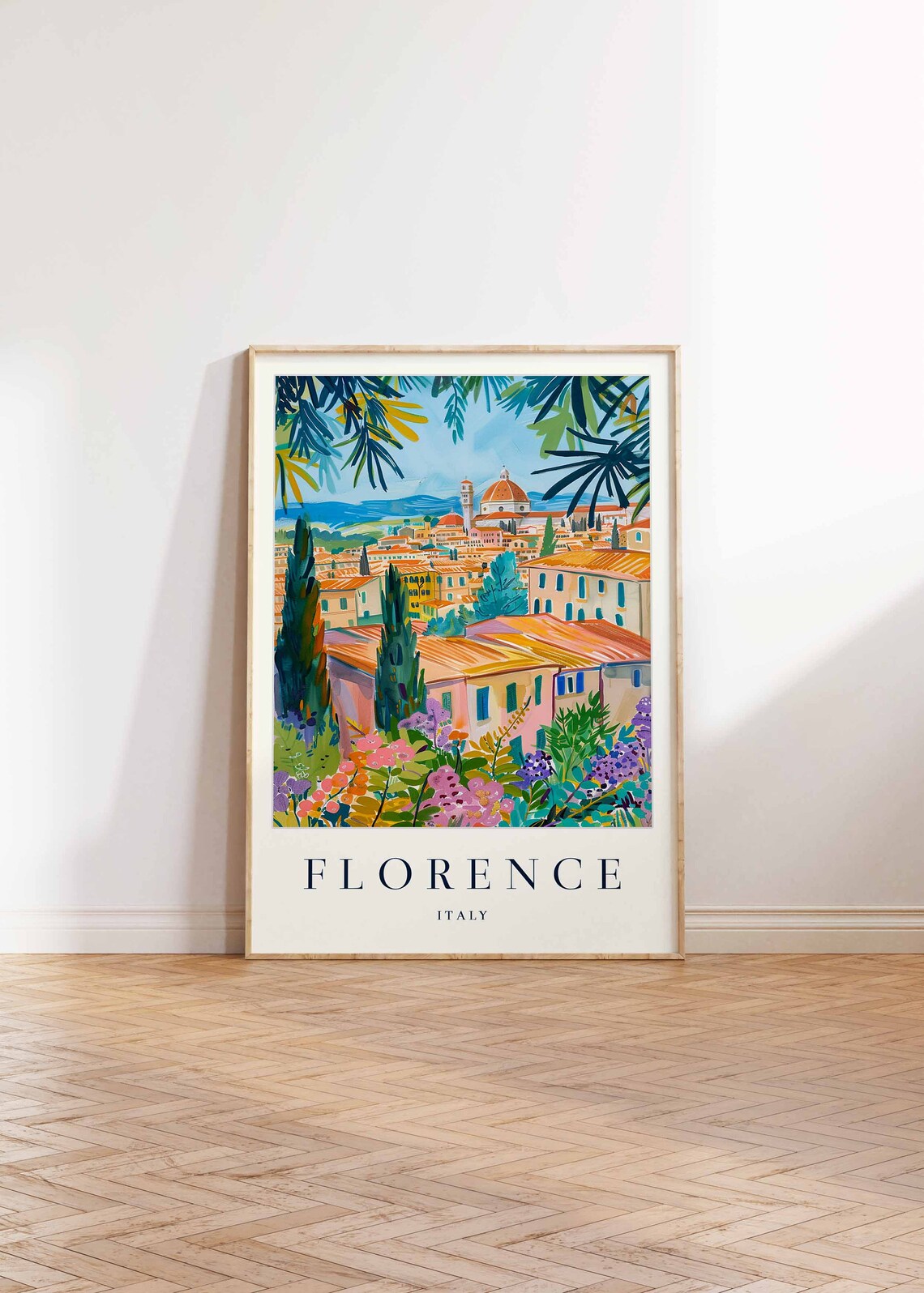 Florence Travel Poster, Italy City Art Print - Image 2