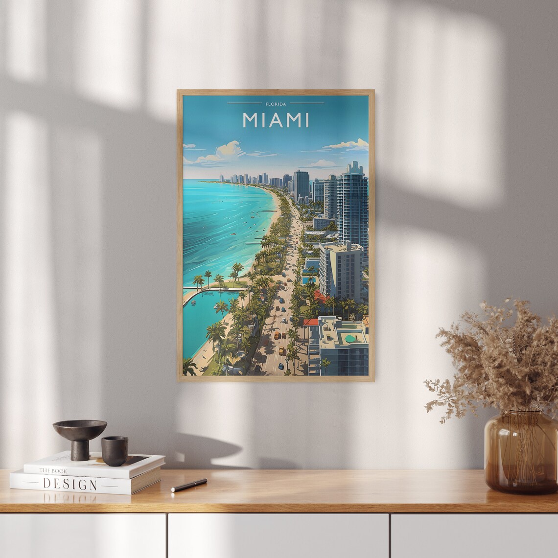 Miami Travel Poster, Florida Travel Wall Art - Image 5