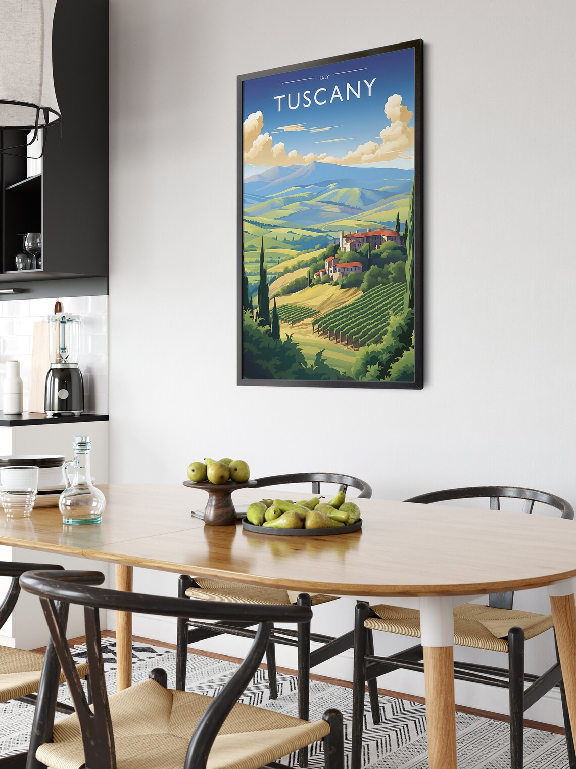 Tuscany Travel Poster, Italy Travel Art Print - Image 6