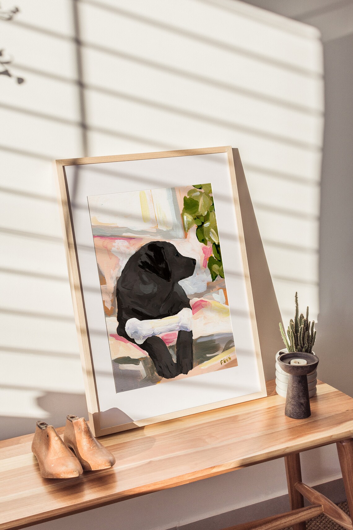 Labrador Dog Art Print, Sabina Fenn - Image 4