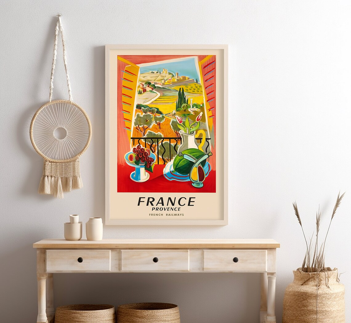 Provence France Vintage Travel Poster Wall Art - Image 4