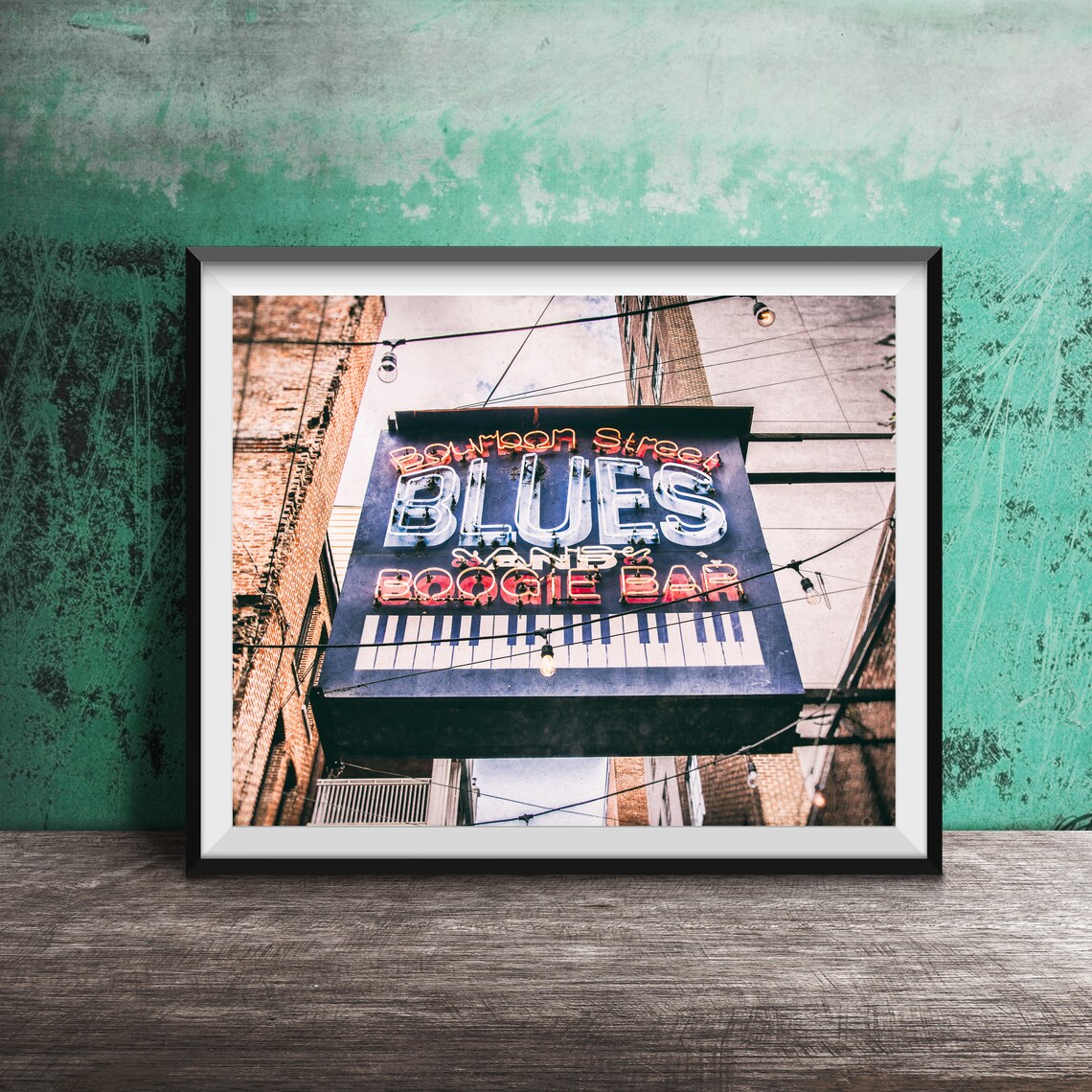 Bourbon Street Blues And Boogie Bar, Nashville Art Print