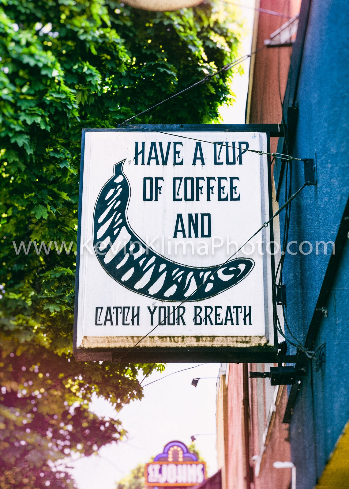 Have A Cup Of Coffee And Catch Your Breath Relaxing Sign Photo Print - Image 3