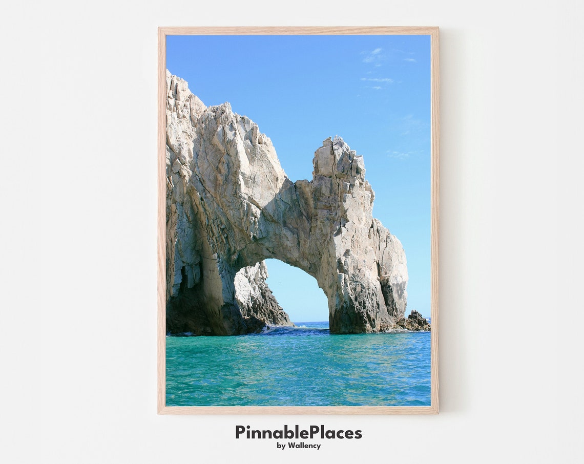 Cabo San Lucas Print El Arco Rock Formation Baja File