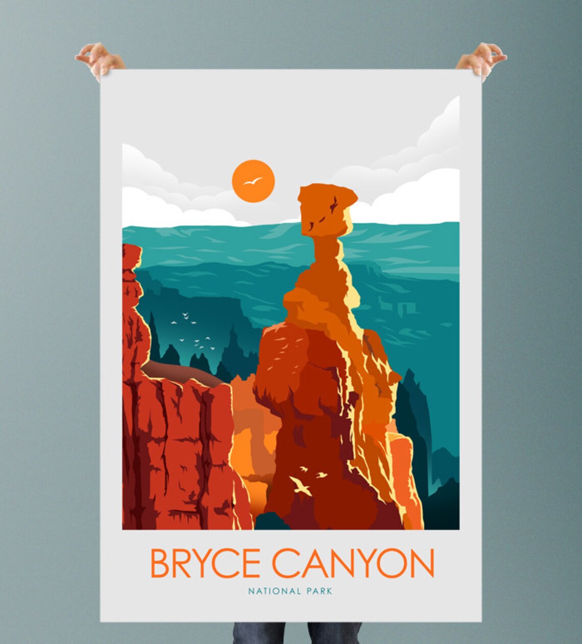 Bryce Canyon National Park Travel Poster - Image 2