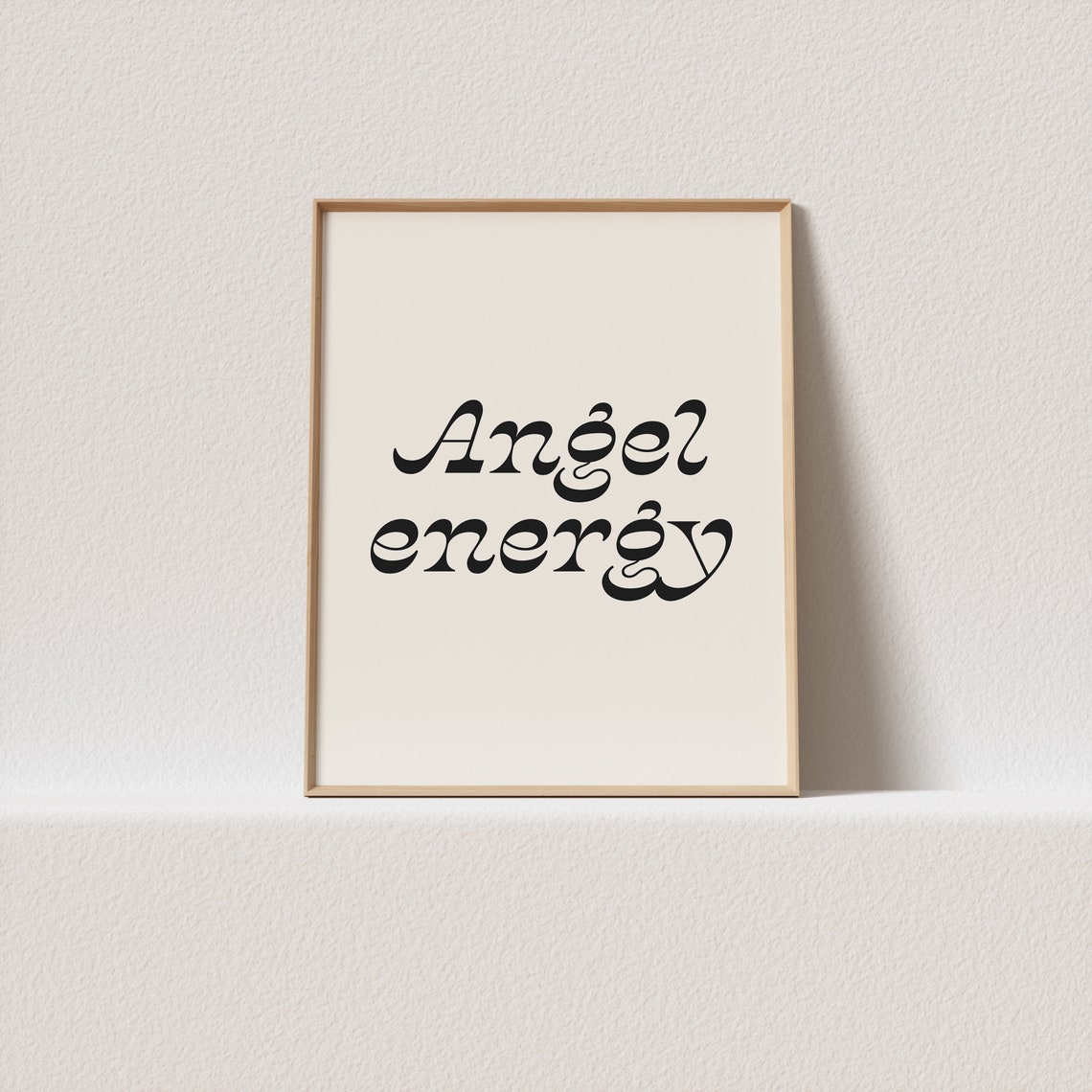 Angel Energy Universe Affirmation Trio 3 Piece Typography Poster Set - Image 3
