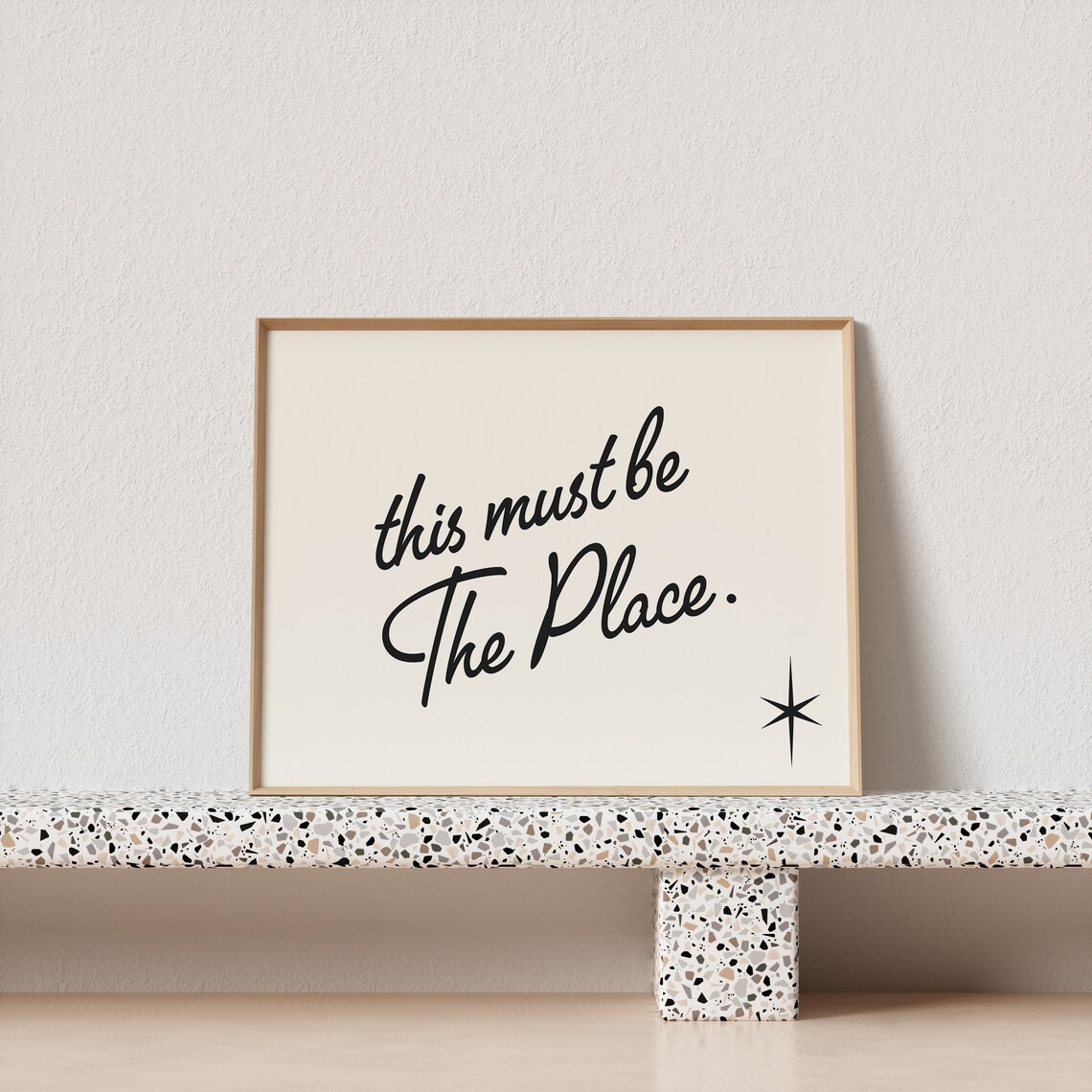 This Must Be The Place Retro Poster Print - Image 3
