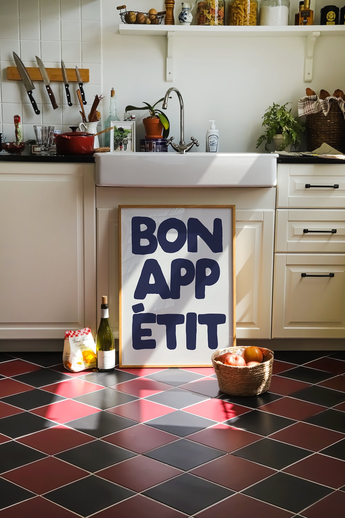 Bon Appetite Aesthetic Kitchen Decor Art Print - Image 4