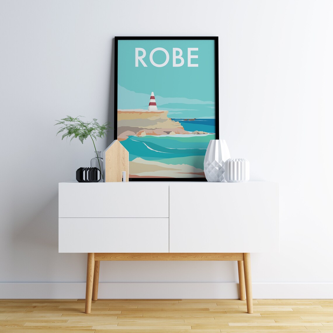 Robe Obelisk South Australia Travel Poster - Image 2