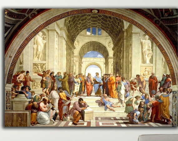 The School of Athens Renaissance Art Print