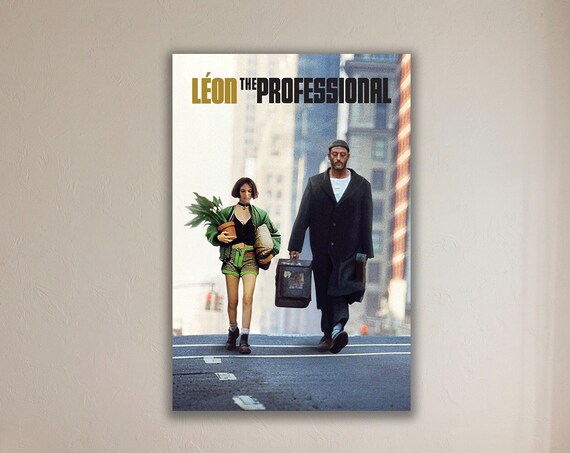 Leon The Professional Mathilda Iconic City Street Movie Poster