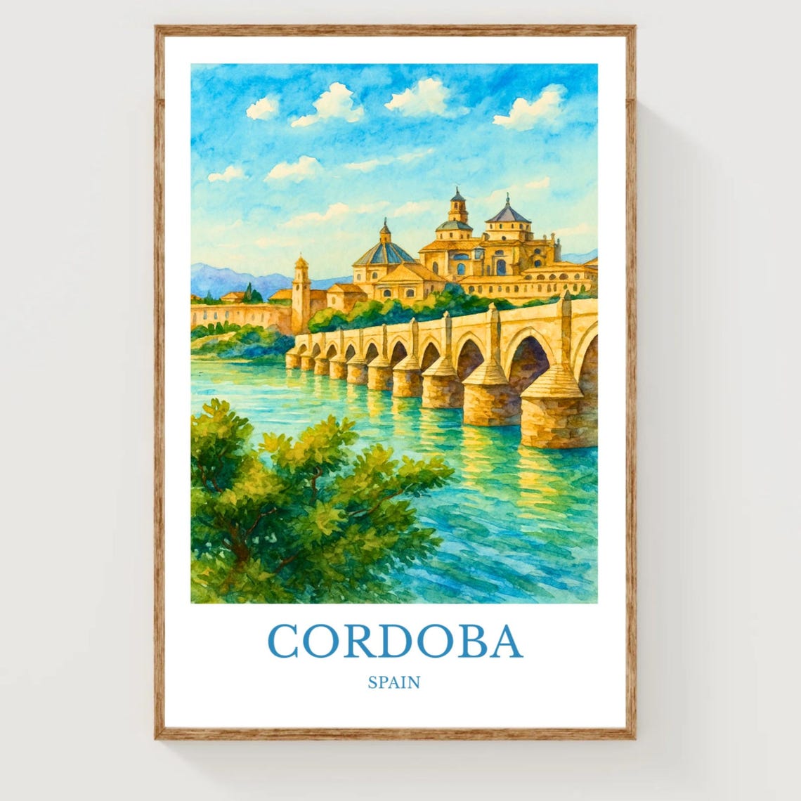 Cordoba Travel Poster