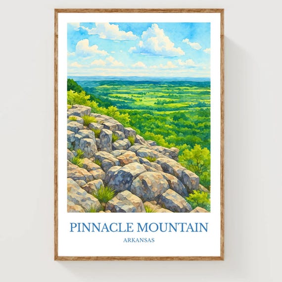 Pinnacle Mountain Poster